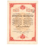 Galician Joint-Stock Mortgage Bank, Lviv, 4.5% mortgage bond, 2,000 crowns, 1908