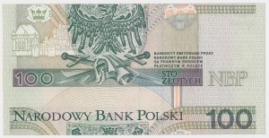 100 złotych 1994, bardzo efektowny błąd cięcia