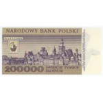 200,000 zlotys, 1989, G series