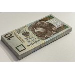 10 zlotych, 1994, JN series, bank bundle of 100 banknotes