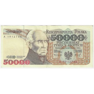 50,000 zlotys, 1993, Series A