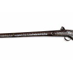 Oriental shotgun with a flintlock, 19th century (I)