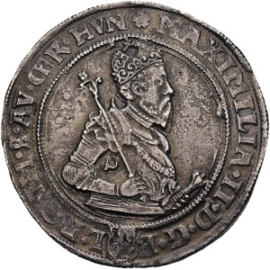 Massimiliano II (1564-1576), tallero del 1573, Kutná Hora