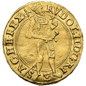Rudolf II. (1576-1612), Dukát 1586, Praha