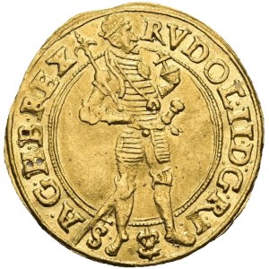 Rudolf II. (1576-1612), Dukát 1587, Praha