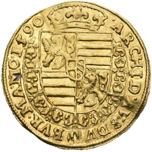 Rudolf II (1576–1612), Ducat, 1590, Prague