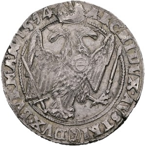 Rodolphe II (1576-1612), thaler de 1594, Kutná Hora