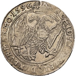 Rudolf II (1576–1612), Thaler, 1596, Kutná Hora