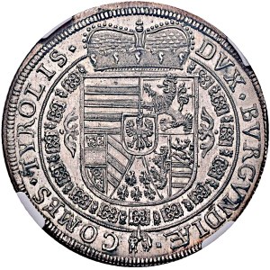 Archbishop Ferdinand Carl (1632–1662), 1/2 Tolar, 1654, Hall, NGC MS 62