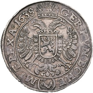 Ferdinand III (1637-1657), thaler de 1638, Kutná Hora