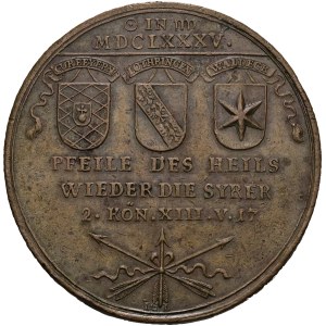 Leopold I (1657–1705), Ae Medal, 1685