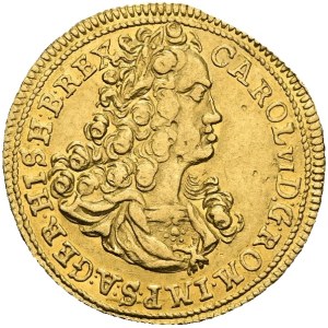 Charles VI (1711–1740), Ducat, 1716, Karlov Belgrade. Extremely Rare!