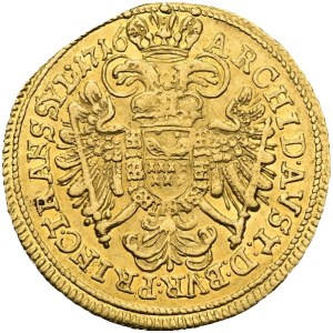 Charles VI (1711–1740), Ducat, 1716, Karlov Belgrade. Extremely Rare!