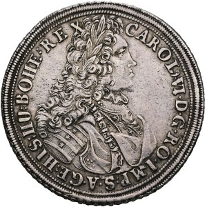 Charles VI (1711–1740), Thaler, 1715, Breslau