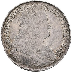 Charles VI (1711–1740), Thaler 1736 KB, Kremnica