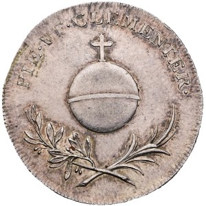 František I. (1792-1835), AR žeton 1825 Karolína Augusta. Korunovace na uherskou královnu v Bratislavě