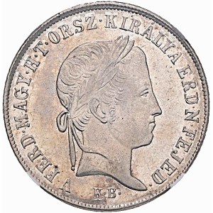 Revolution (1948–1849) 20 Krejcar 1848 KB, Kremnica NGC MS 62
