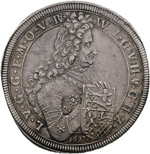 Wolfgang Julius (1641-1698), Tolar 1697, Hohenlohe - Neunstein - Neunstein,