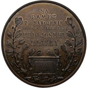 AE Medal 1901, Dr. Josef Hlávka
