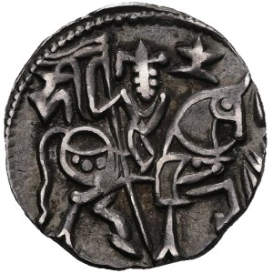 Samanta Deva (10th–11th century) Ag Drachma