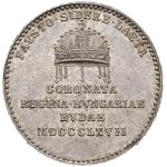 Franz Joseph I (1848–1916), AR Coronation Token, 1867