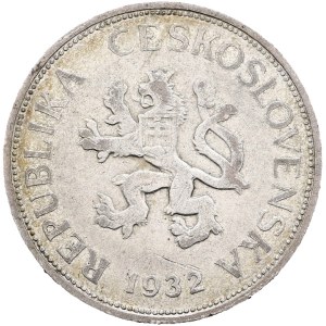 Tschechoslowakei (1918–1939), 5 Kčs, 1932