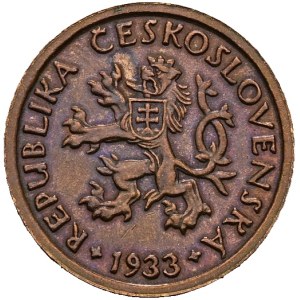 Czechoslovakia (1918–1939), 10 Haléř, 1933