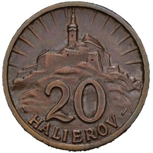 Slovenský Štát, 20 Haléř 1940