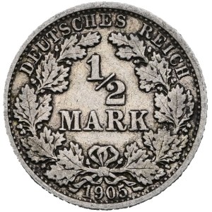 1/2 Mark 1905 F