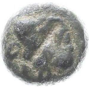 Ancient Greece (5th–4th centuries B.C.), Tritartemorion (3/4 obol) 0.61 g – unspecified (female head)