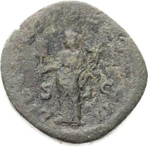 Filip I. (244–249), Sestercius, stojaca postava Liberalitas zľava s rohom hojnosti