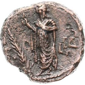 Gallienus (253-268), Egypt - Alexandria, Billonová tetradrachma; A: zahalená busta Sal