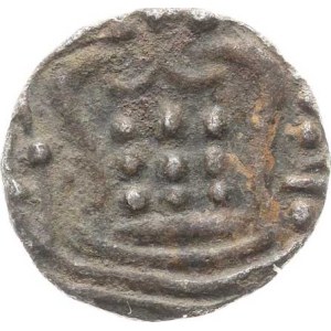 Birma – królestwo Beikthano, miasta-państwa Pju (100–600 n.e.), Ag 1/4 jednostki, A: symbol słońca / c