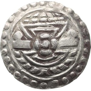 Barma - Šri Kšétra, městské státy Pju (300-800 po Kr.), Ag Unit / 96 Ratti A: Šrivatsa / chrám 34 m