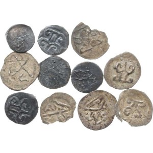 Burma - Sri Kshetra, the city-states of Pyu (300–800 CE), Ag 1/100 unit, 10–12 mm, approx. 0.10 g, A: symbol