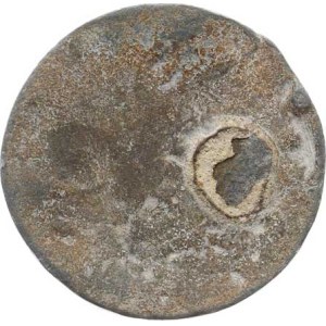 Burma - Sri Kshetra, Pyu City-States (300–800 CE), Pyu/Mon bronze coin, 24 mm, 4.59 g, Obverse: h
