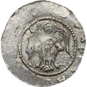 Vladislav I (1109–1125), Denar C – 556 variant: dot under the chin and on the neck, 0.78 g