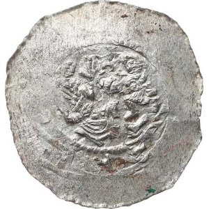 Bedřich (1173, 1179–81, 1182–89), Denarius C – 627 – variant with dots near the head / Omega R 0.821 g