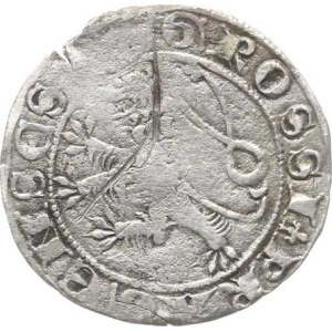 Jan Lucemburský (1310-1346), Pražský groš 2,96 g, vryp v Rv., m. hr.