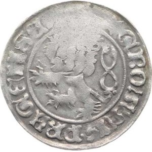 Vladislav II. Jagellonský (1471-1516), Pražský groš, část. nedor.