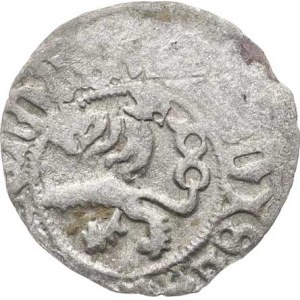 Vladislav II Jagiellon (1471–1516), single-sided white coin, lion with a mane consisting of a single row