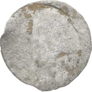 Vladislav II Jagiellon (1471–1516), single-sided white coin, lion with a mane consisting of a single row