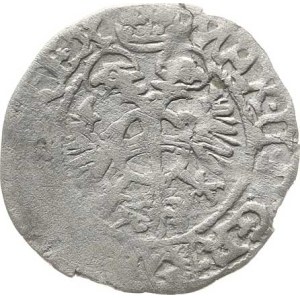 Maximilian II (1564–1576), 1 kr. 1571, Prague-Harder R 0.55 g, incomplete.