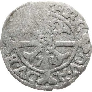 Maximilian II (1564–1576), 1 kr. 1571, Prague-Harder R 0.55 g, incomplete.