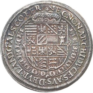 Rudolf II. (1576–1612), tolar bez dátumu, Alsasko, Ensisheim „R“ Klemesch 30