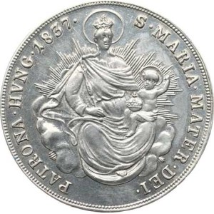 Ferdynand V. (1835–1848), 1/2 tolara z 1837 r., B – Madonna „RRR”, 13,932 g