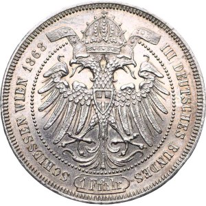 František Josef I.(1848-1918), Tolar střelecký 1868 - III. spolkové střelby ve Vídni
