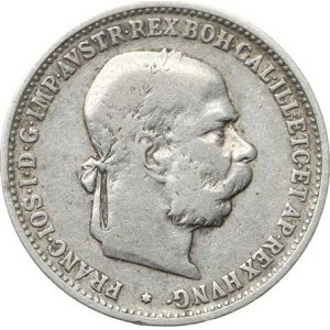 Franz Joseph I (1848–1918), 1 Koruna, 1892, unmarked R, 4.785 g