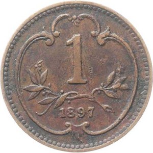 Franz Joseph I (1848–1918), 1 hal., 1897, no serial number