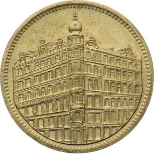 Austro-Hungarian Medal, Jacob Rothberger, Kleidermagazin K.u.K. Court Purveyor, 3-row